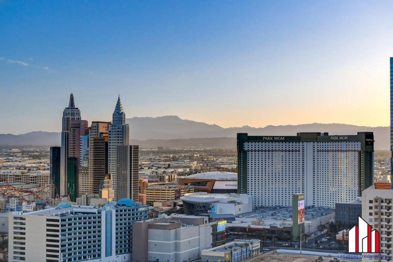 Mgm Signature-28-705 F1 Track & Strip View Balcony Las Vegas Ngoại thất bức ảnh