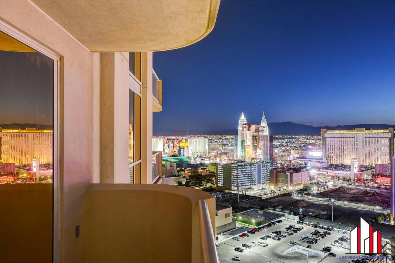 Mgm Signature-28-705 F1 Track & Strip View Balcony Las Vegas Ngoại thất bức ảnh