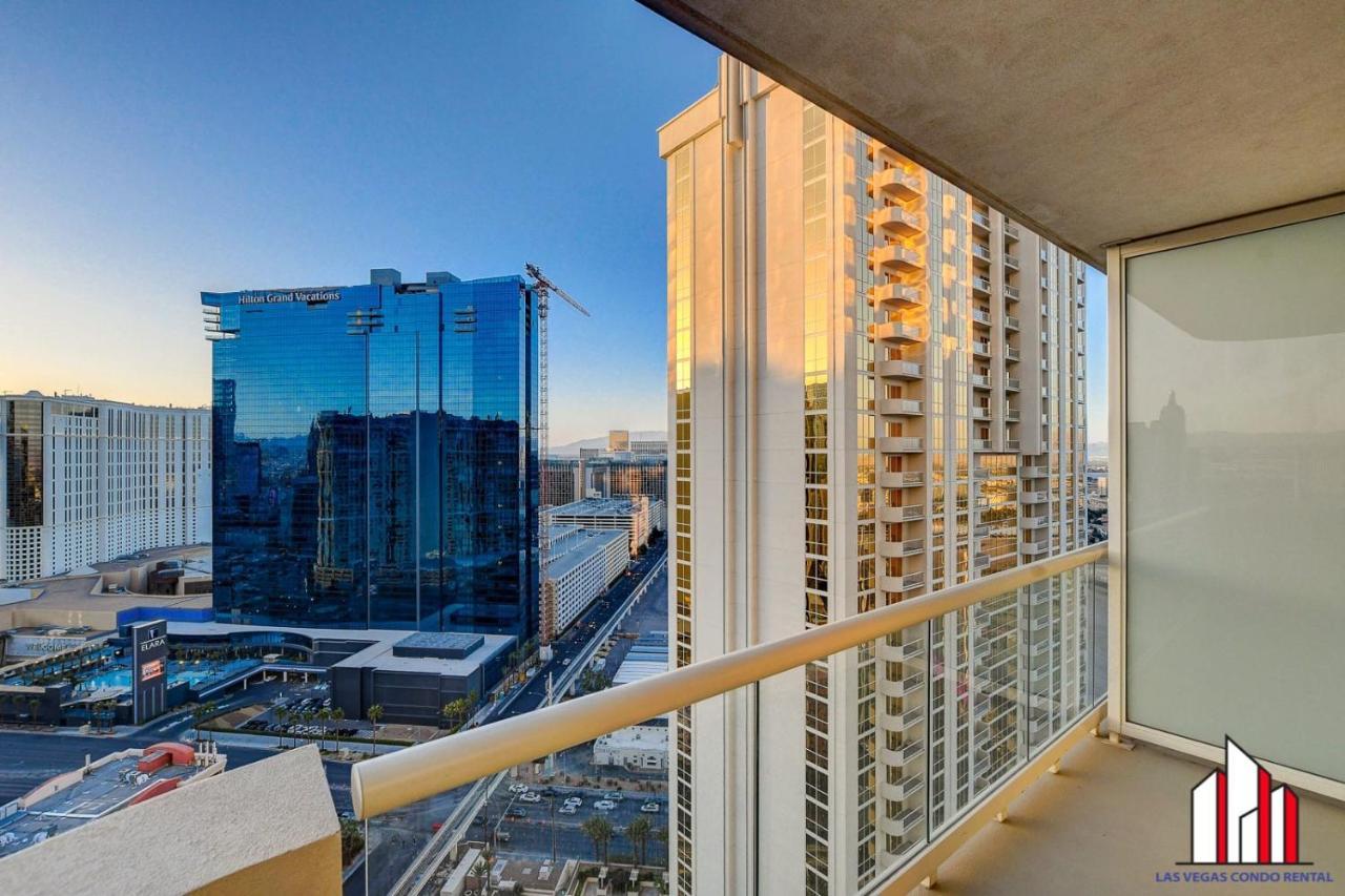 Mgm Signature-28-705 F1 Track & Strip View Balcony Las Vegas Ngoại thất bức ảnh