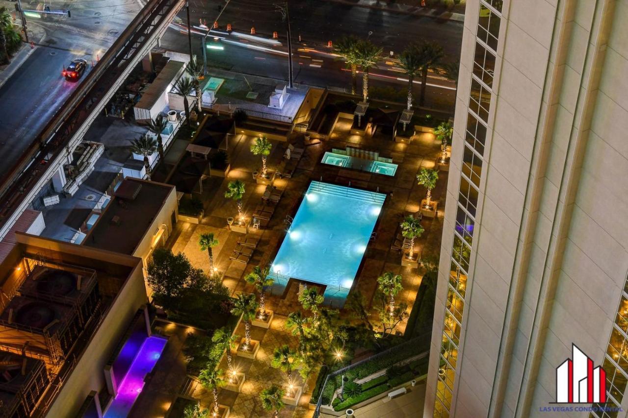 Mgm Signature-28-705 F1 Track & Strip View Balcony Las Vegas Ngoại thất bức ảnh